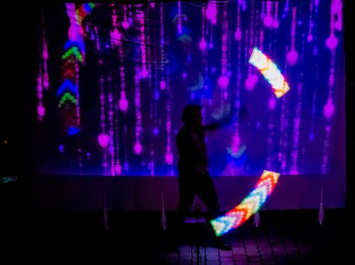 Hochzeits LED Show mit Herzen